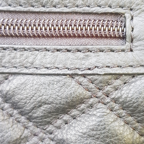 💙💛 Shop for a Good Cause! Quilted Leather Purse - Picture 9 of 11